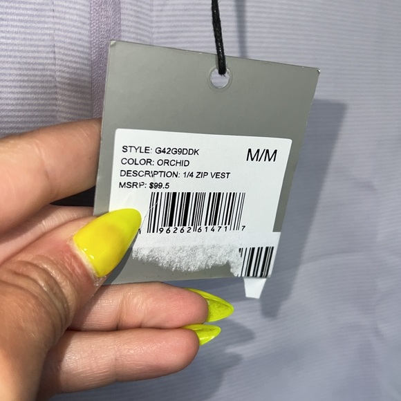 NWT Hickey Freeman Lavender Golf Tank - Orchid - Picture 6 of 6